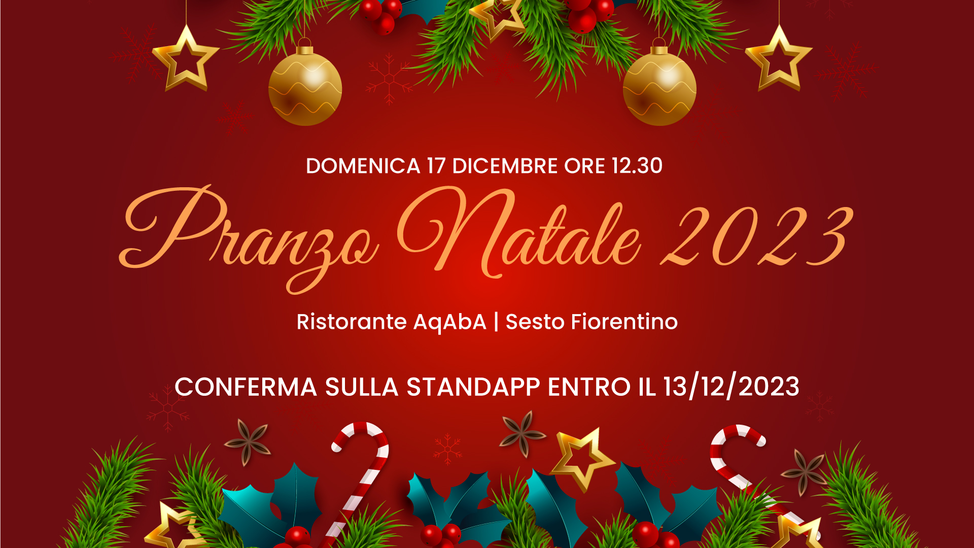 PRANZO DI NATALE 2023